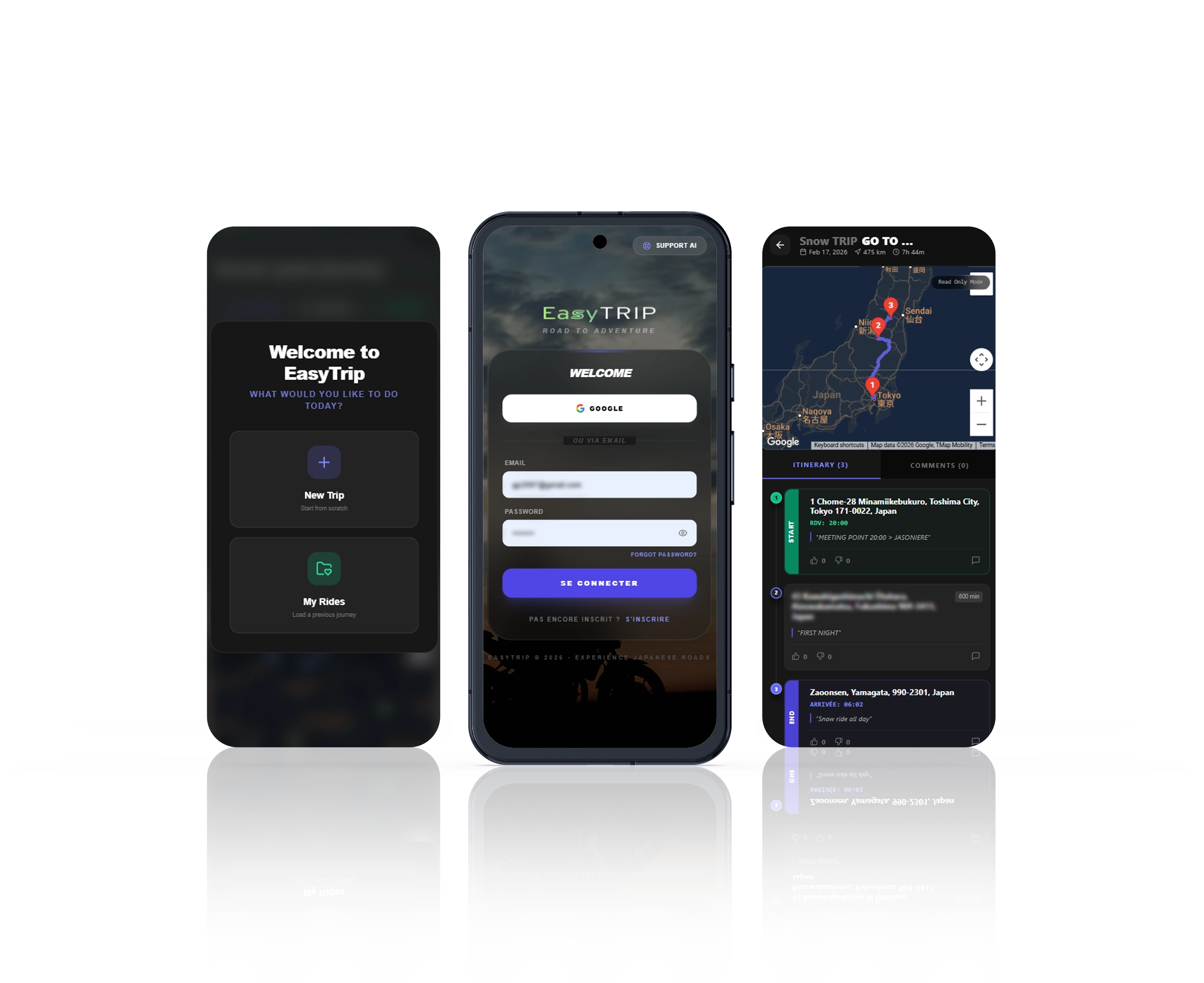 EasyTrip App Screenshot
